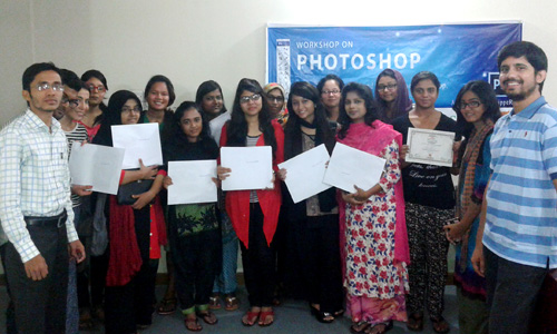 Workshop on Photoshop at AUW