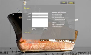Scrap Ship - Onepage Website Development